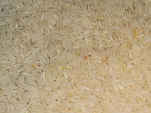 Milled rice grains